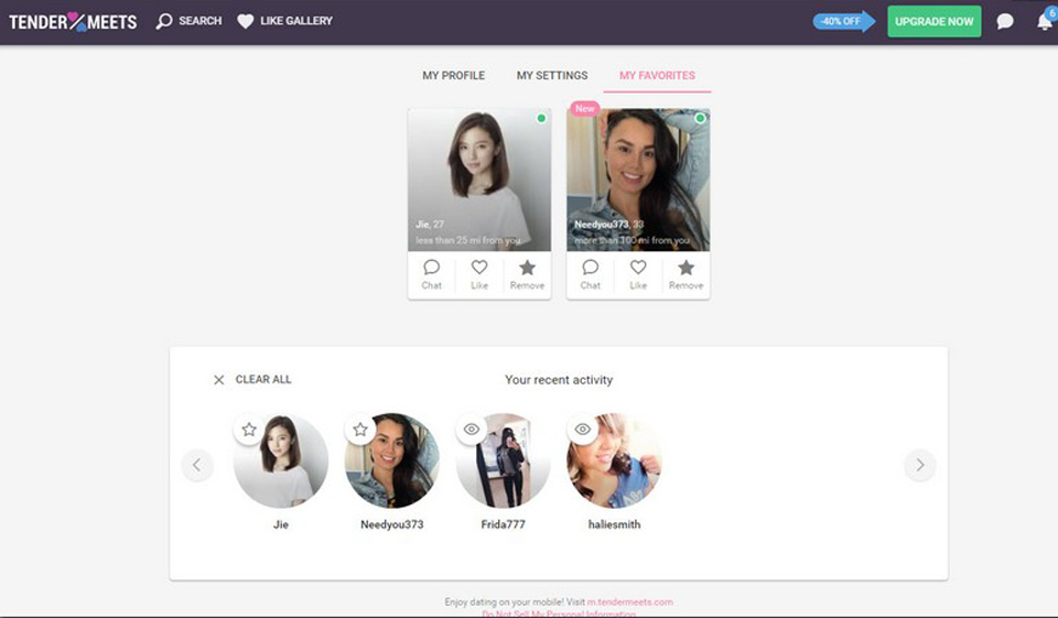 Revisione di TenderMeets