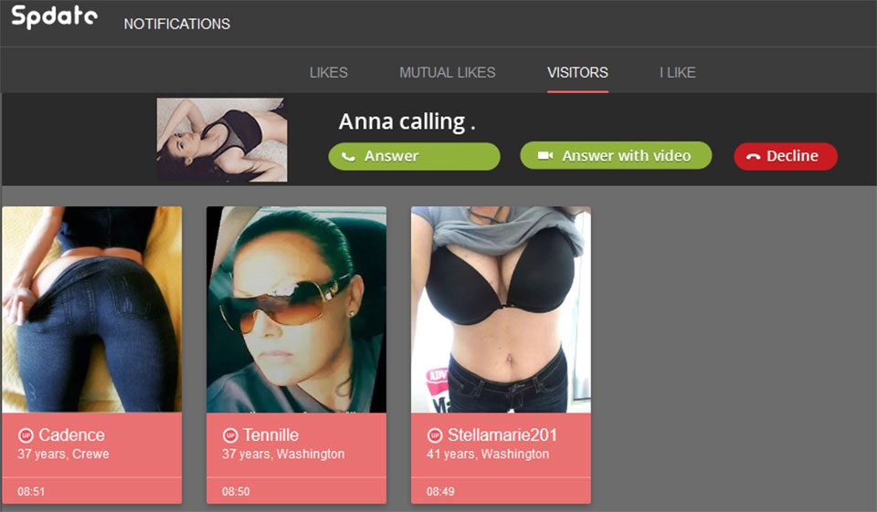 Suchverbindung auf SPDate