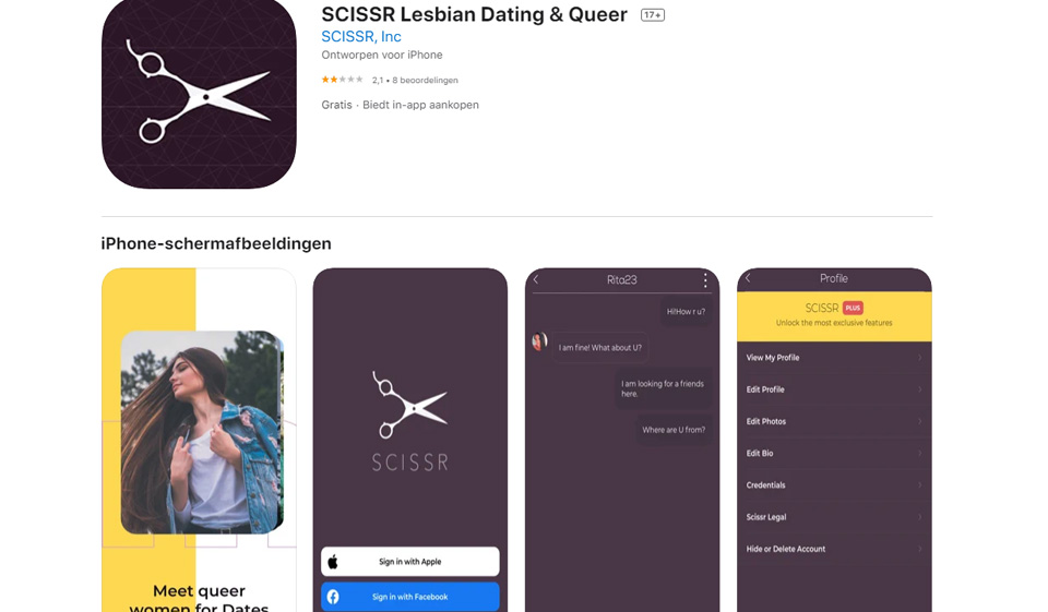 Scissr (Android, iOS)