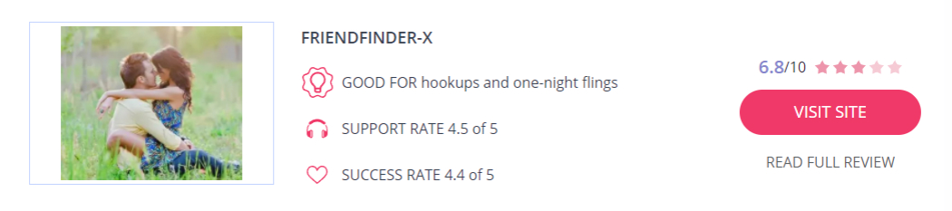 FriendFinderX-Angebot