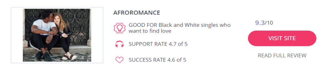 AfroRomance-Angebot