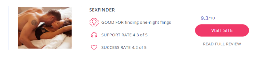 SexFinder-Angebot