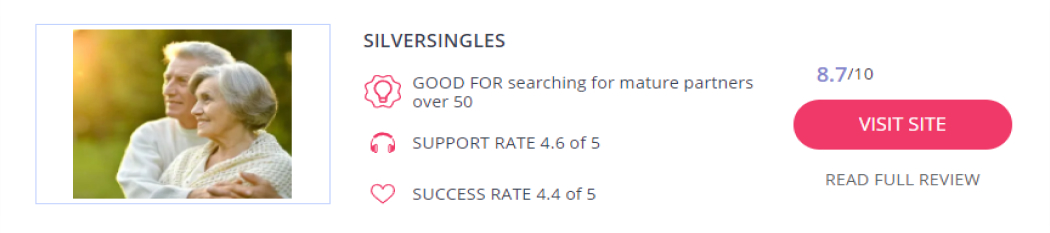 SilverSingles -Angebot
